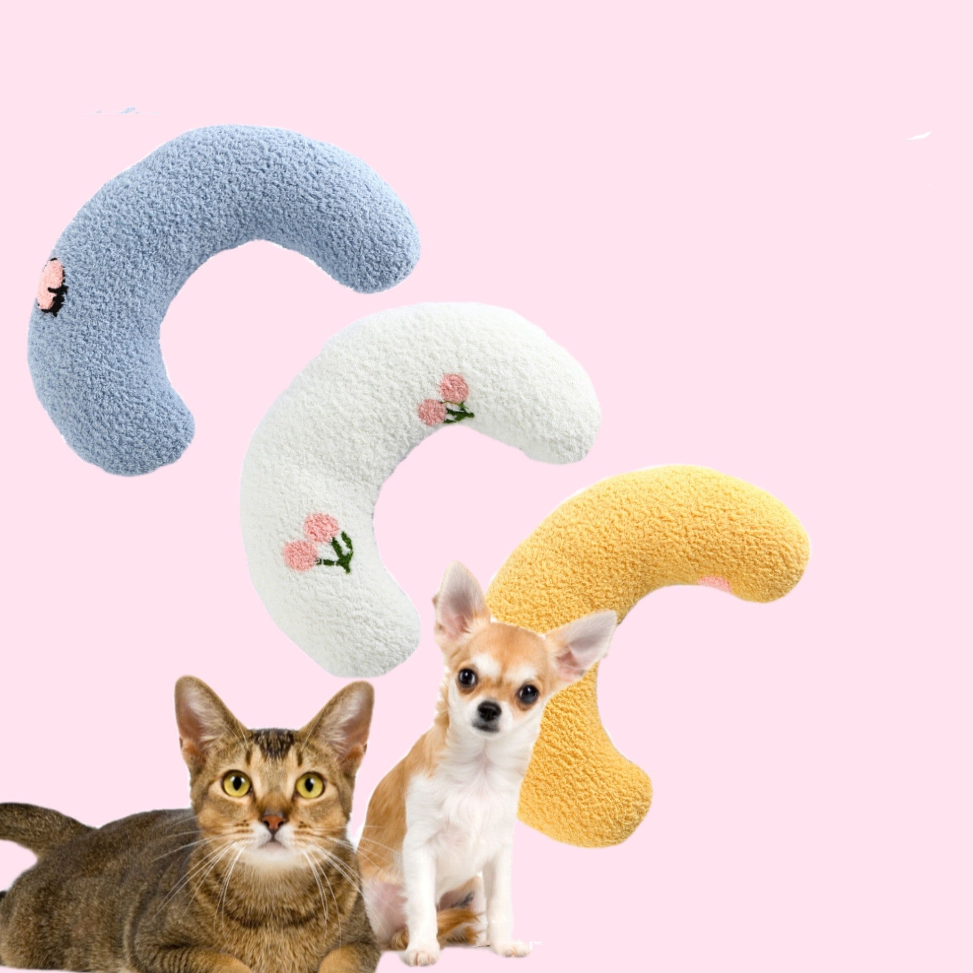 U-Shaped Pet Neck Pillow