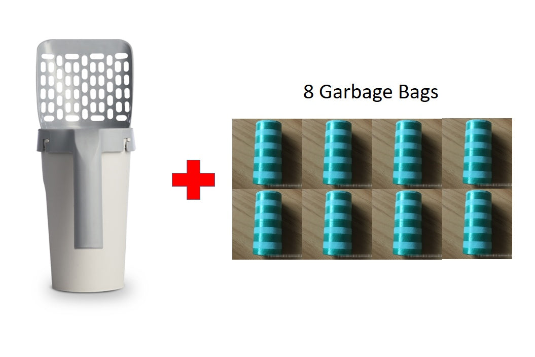 All-in-One Cat Litter Scoop Set