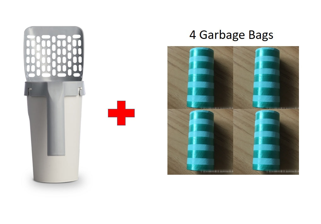 All-in-One Cat Litter Scoop Set