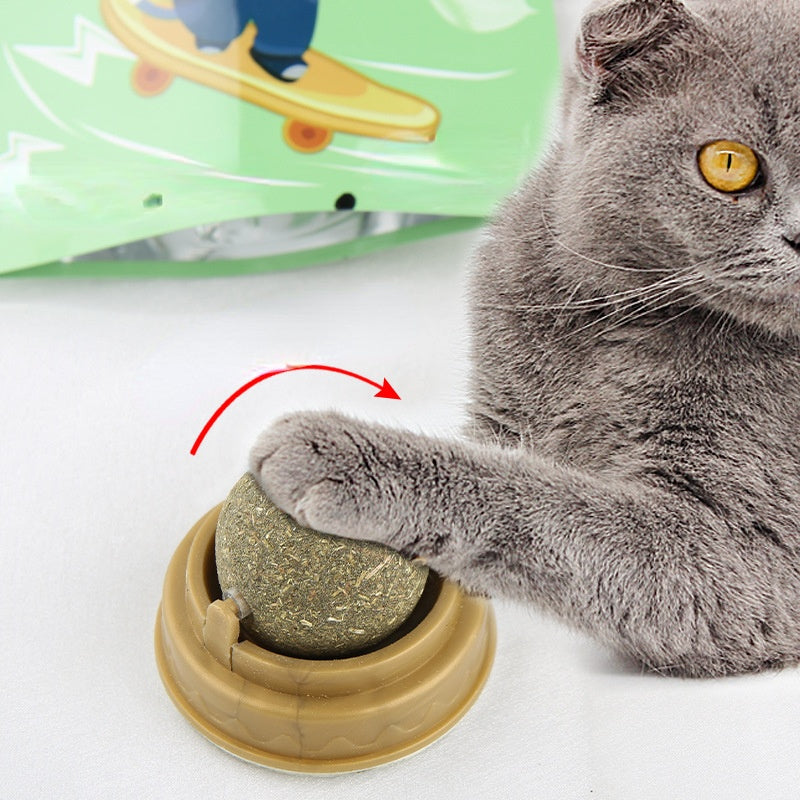 Rotating Catnip Molar Ball