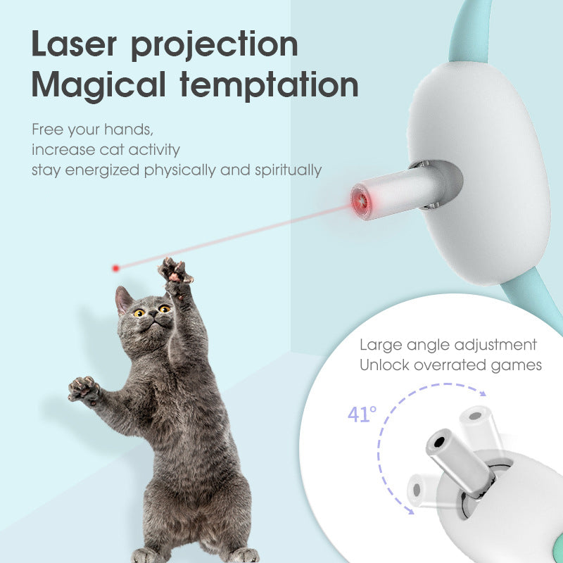 Smart Laser Cat Toy Collar