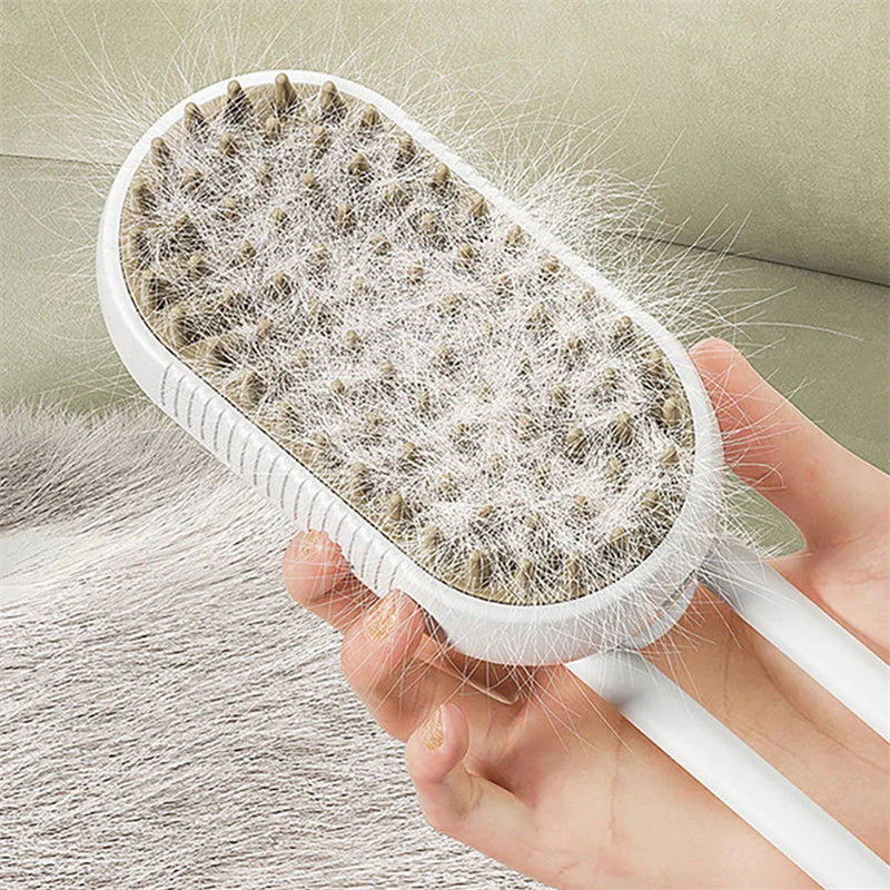 3-in-1 Pet Steam Brush